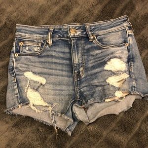 American eagle high waisted shorts
